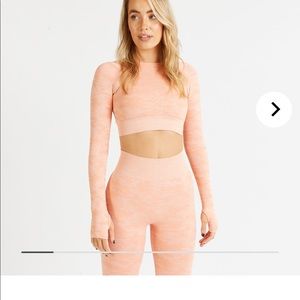 Camo Sleamleas Long Sleeve Crop Top